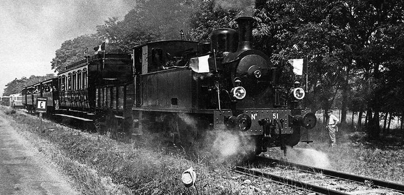 Train anniversaire 50 ans de circulation touristique
