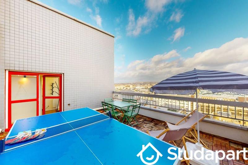 Chambre - 12 m² - 1 pièce