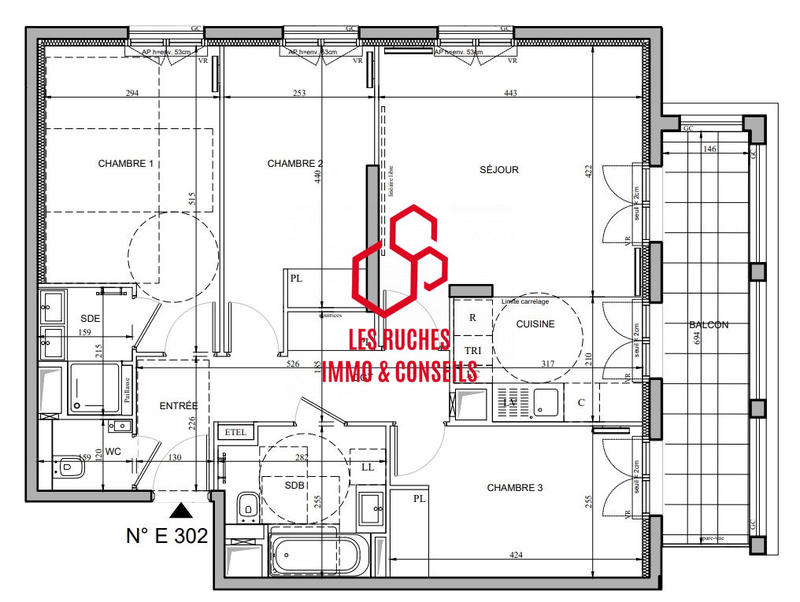 Appartement - 81 m² - 4 pièces