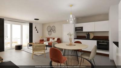 Appartement - 67 m² - 3 pièces