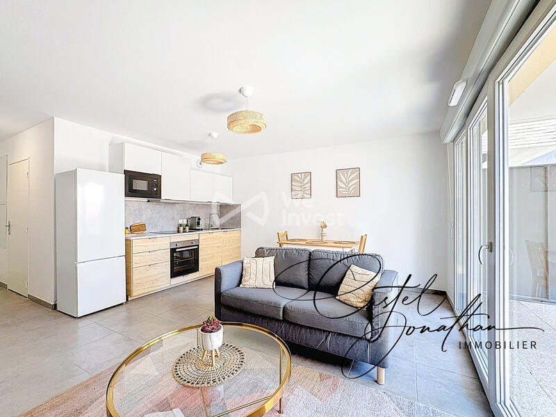 Appartement - 44 m² - 2 pièces