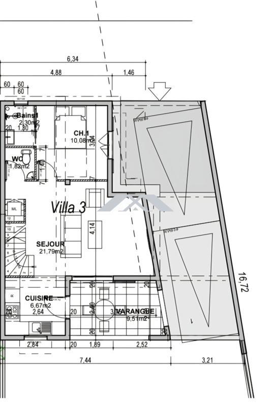 Villa - 102 m² - 4 pièces