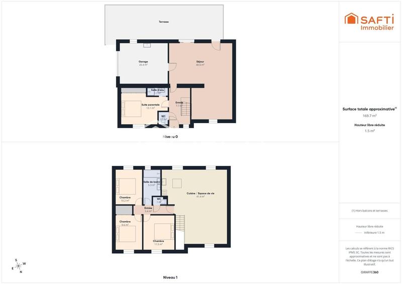 Maison - 156 m² - 6 pièces