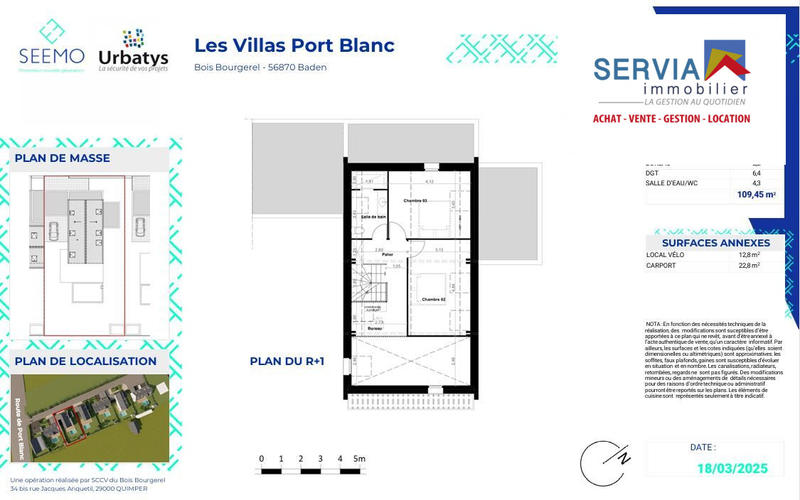 Maison contemporaine - 106 m² - 4 pièces