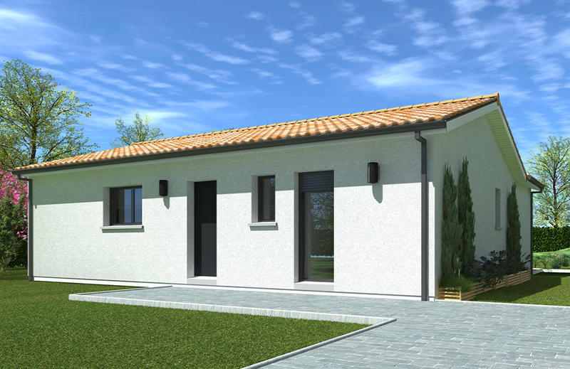 Maison - 90 m² - 4 pièces