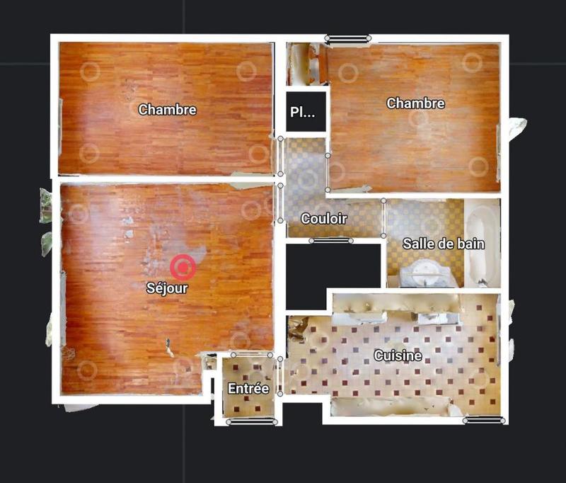 Appartement - 57 m² - 3 pièces