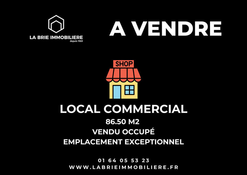 Local commercial - 87 m² - 4 pièces