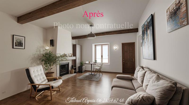 Maison de village - 95 m² - 5 pièces