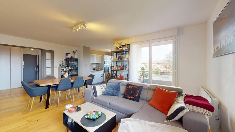 Appartement - 62 m² - 3 pièces