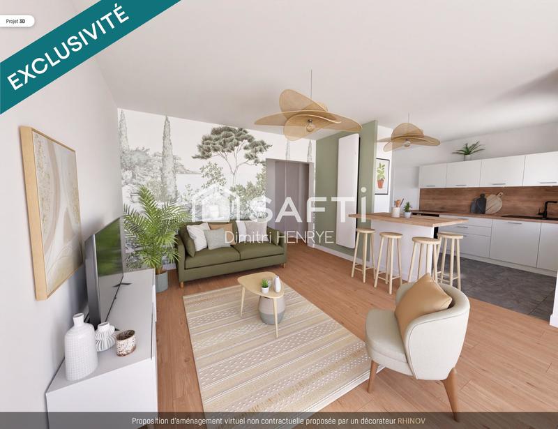 Appartement - 67 m² - 3 pièces