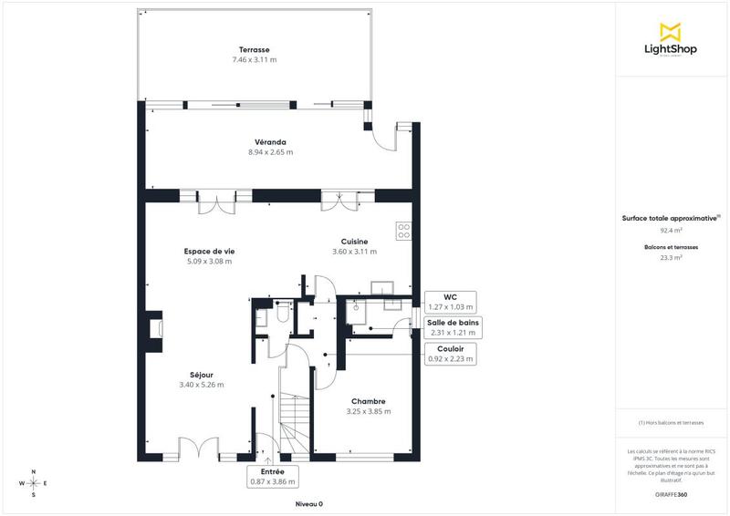 Maison - 210 m² - 6 pièces