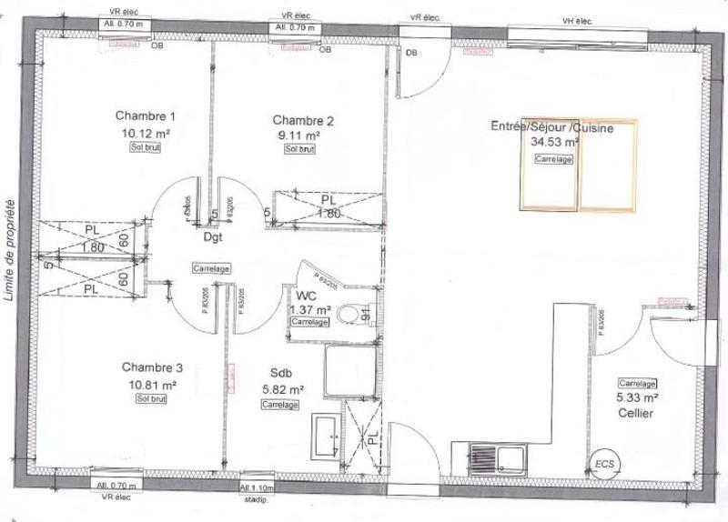 Maison - 81 m² - 4 pièces