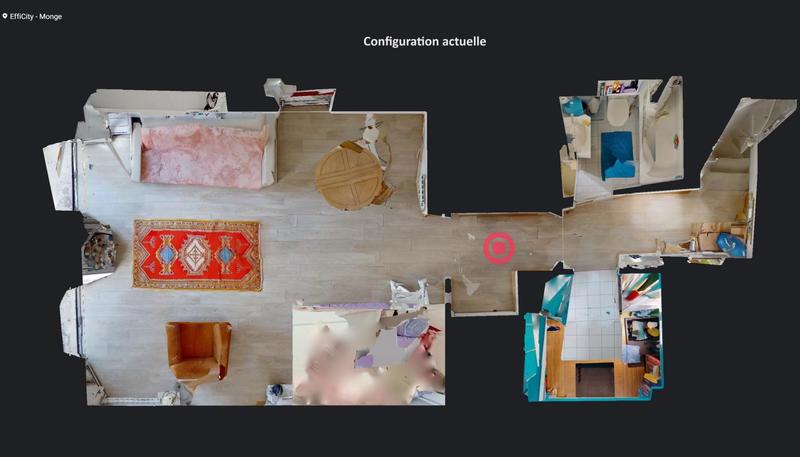 Appartement - 43 m² - 2 pièces