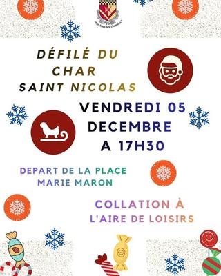 Défilé du char Saint Nicolas - Pagny-sur-Meuse