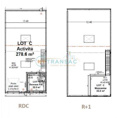 Local d'activités - 343 m²