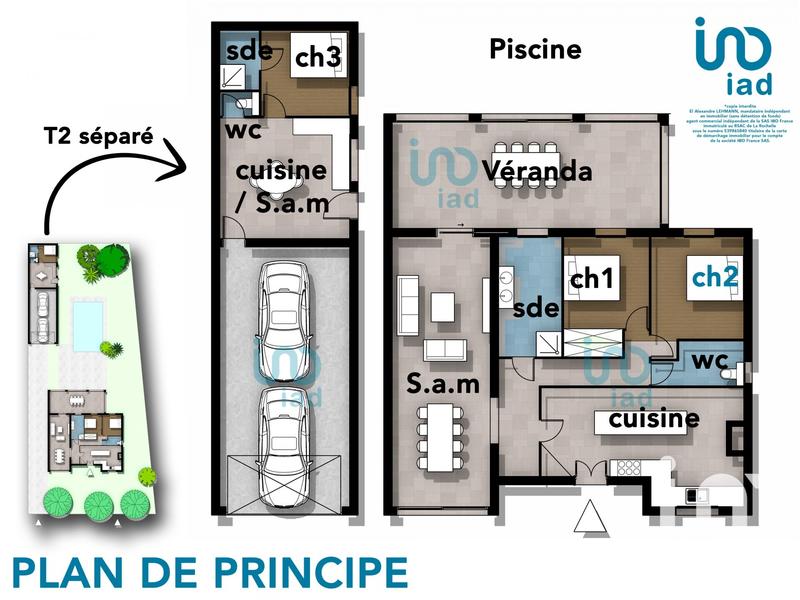 Maison - 172 m² - 7 pièces