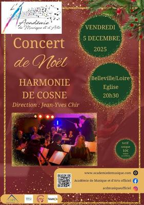 [Noël en Grand Sancerrois] Concert de Noël avec l'Harmonie de Cosne