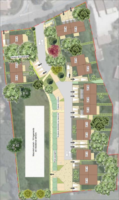 Terrain constructible - 232 m²