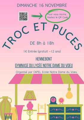 Troc et puces de l'apel notre dame du voeu