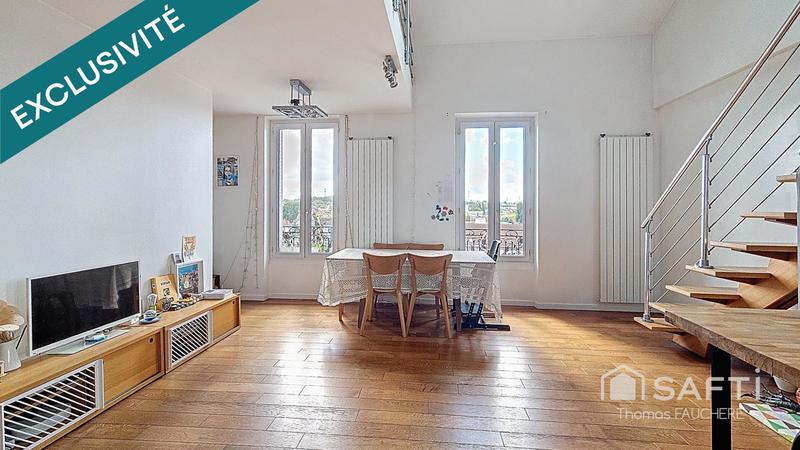 Duplex - 109 m² - 6 pièces