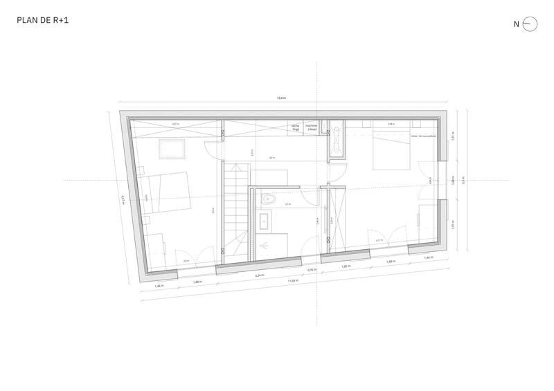 Maison contemporaine - 99 m² - 4 pièces