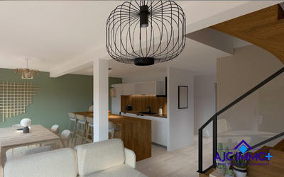 Maison contemporaine - 92 m² - 4 pièces