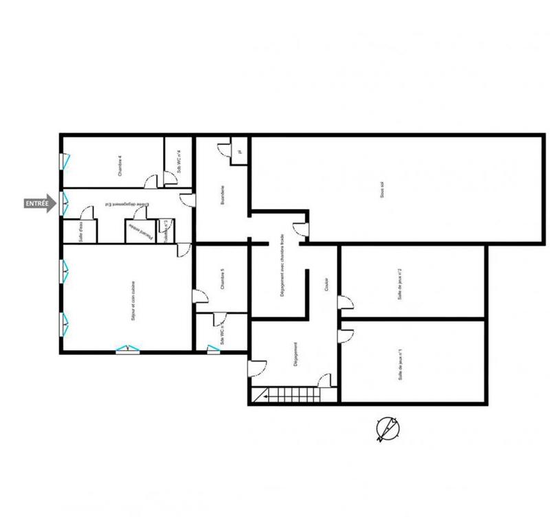 Maison - 436 m² - 8 pièces