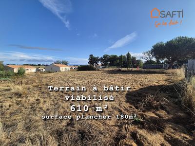 Terrain - 610 m²