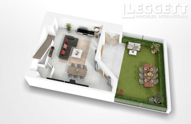 Duplex - 97 m² - 3 pièces