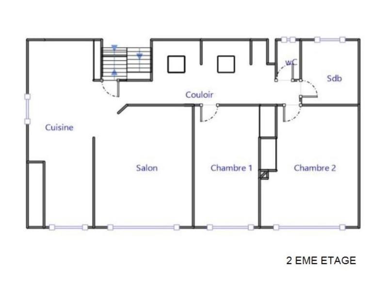 Appartement - 83 m² - 3 pièces