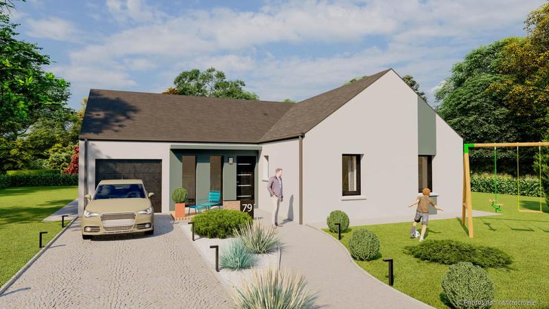 Maison - 90 m² - 6 pièces