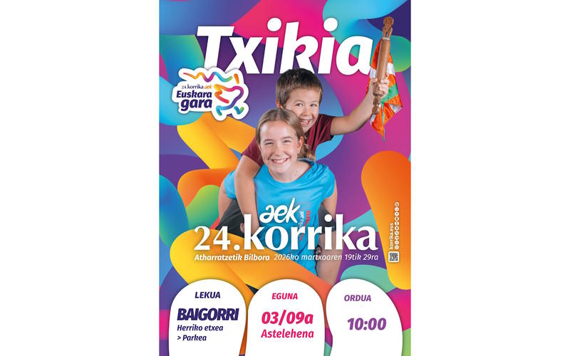 Korrika txikia  : course pour les enfants, en faveur de la langue basque