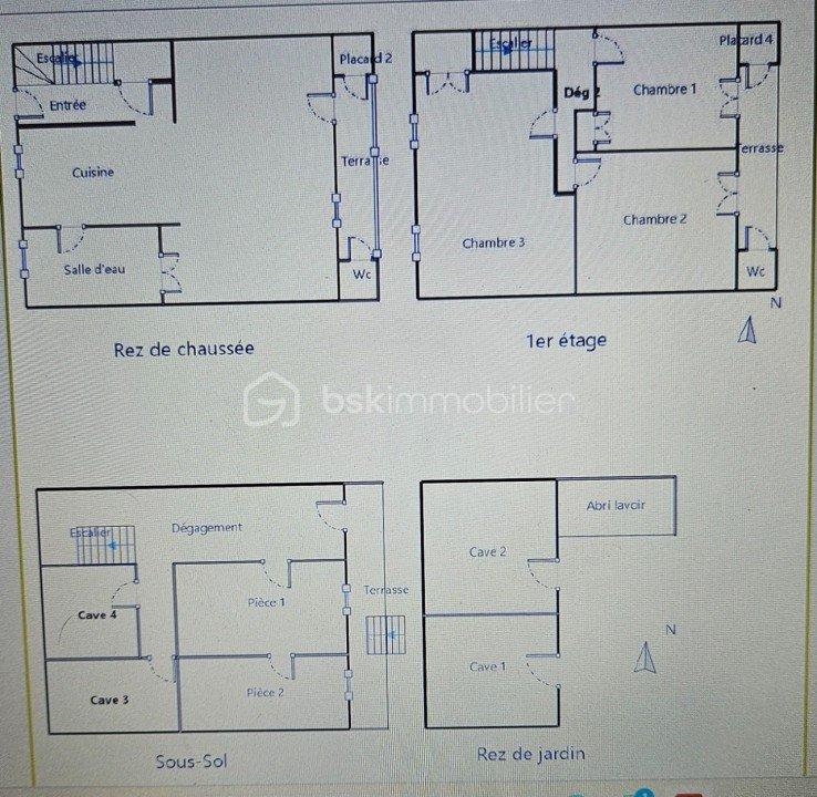 Maison ancienne - 150 m² - 6 pièces
