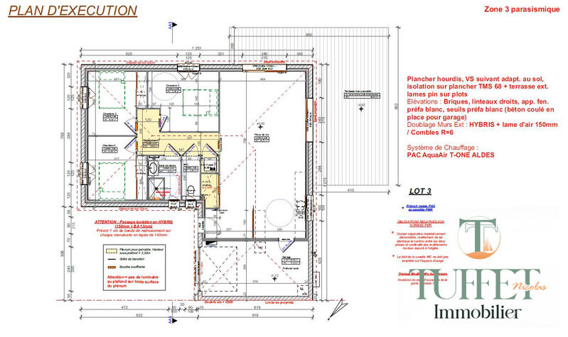 Maison - 92 m² - 4 pièces