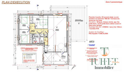 Maison - 92 m² - 4 pièces