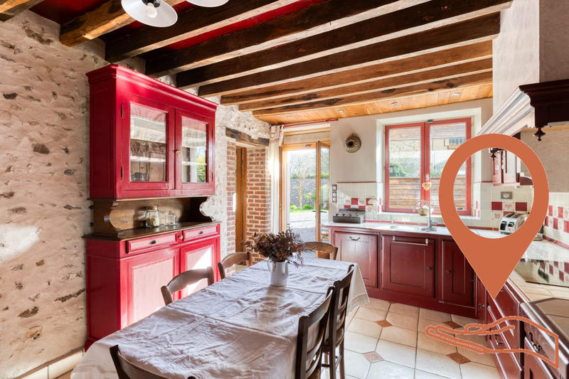 Maison ancienne - 139 m² - 6 pièces