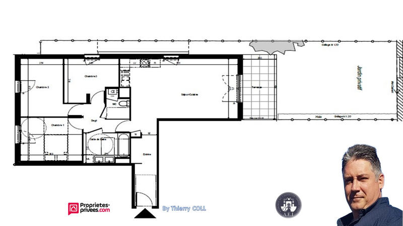 Appartement - 81 m² - 4 pièces