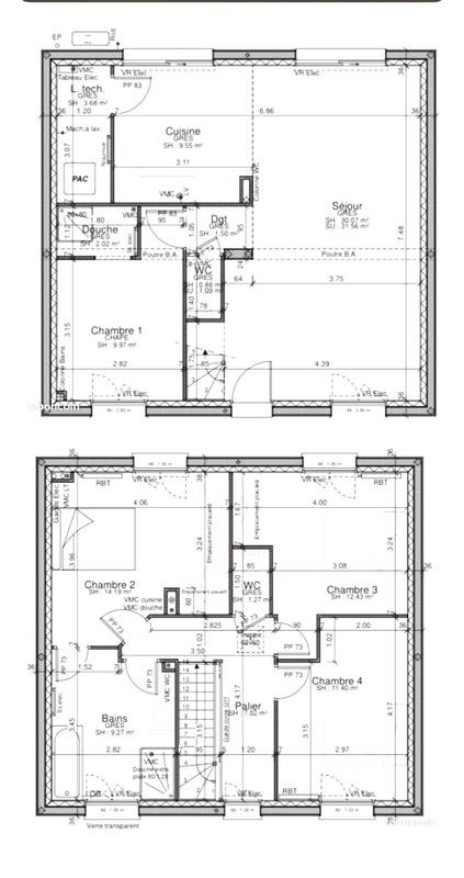 Maison - 113 m² - 5 pièces
