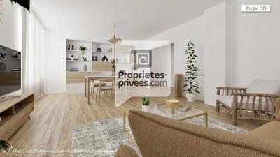 Appartement - 72 m² - 3 pièces
