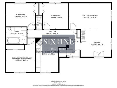 Maison ancienne - 145 m² - 4 pièces