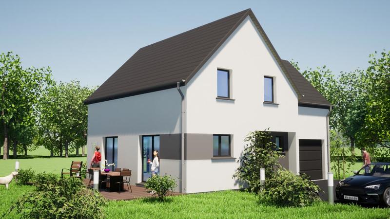 Maison - 115 m² - 6 pièces