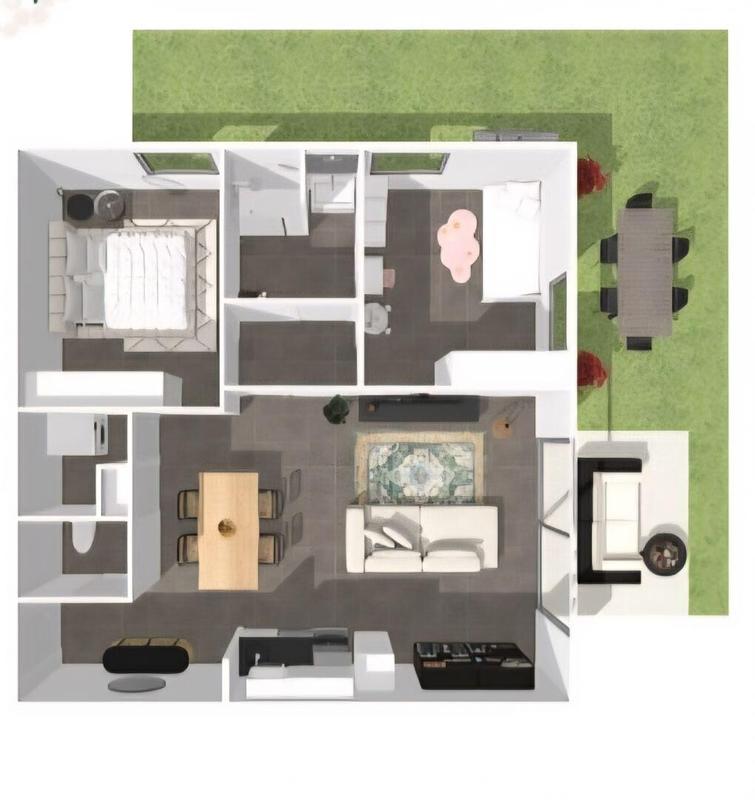 Appartement - 62 m² - 3 pièces