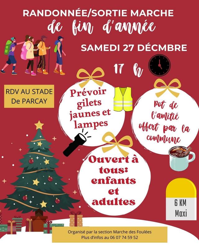 Randonnée - Sortie marche de fin d'année