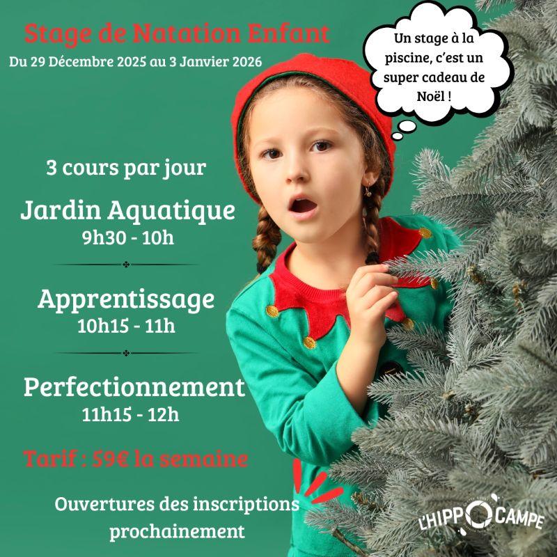 Stage natation de fin d'année 2025