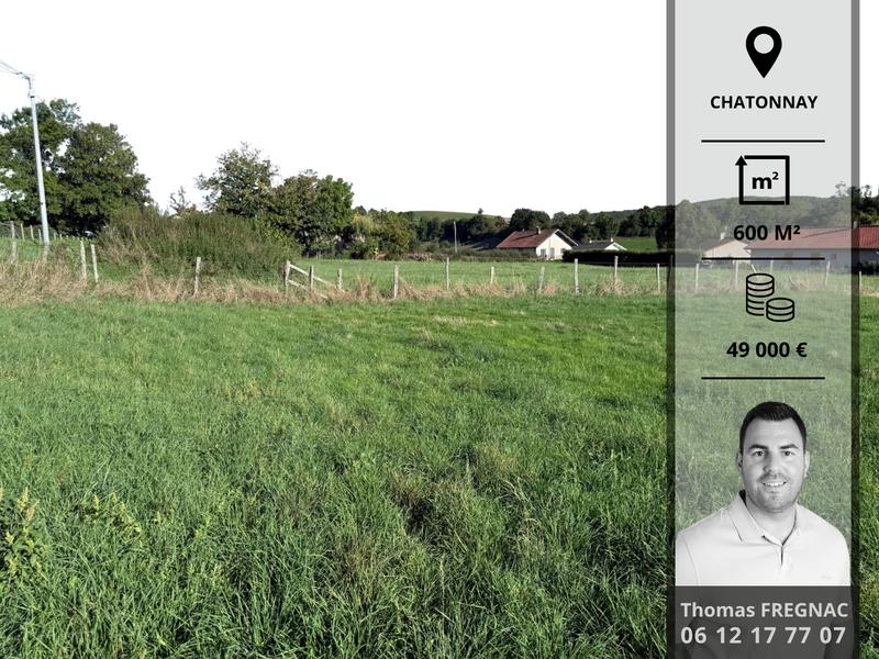 Terrain constructible - 600 m²