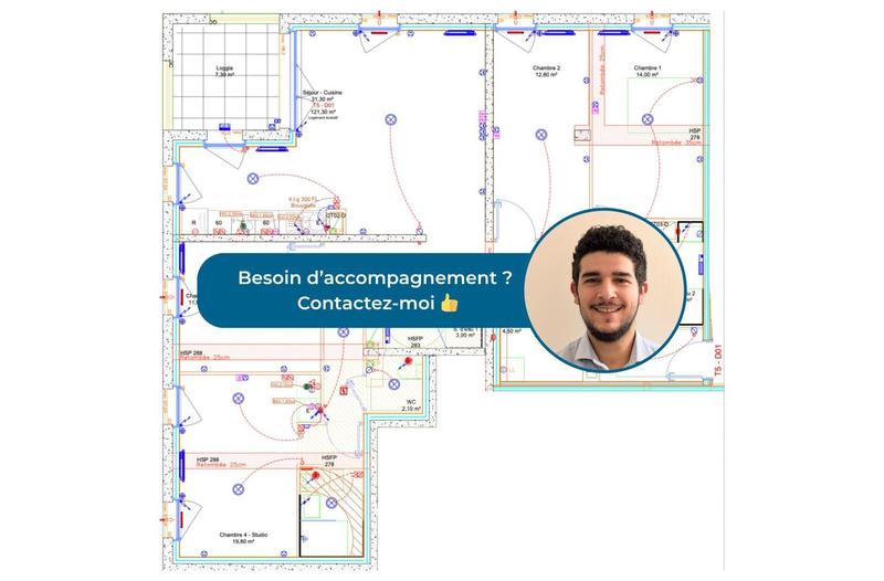 Appartement - 121 m² - 5 pièces