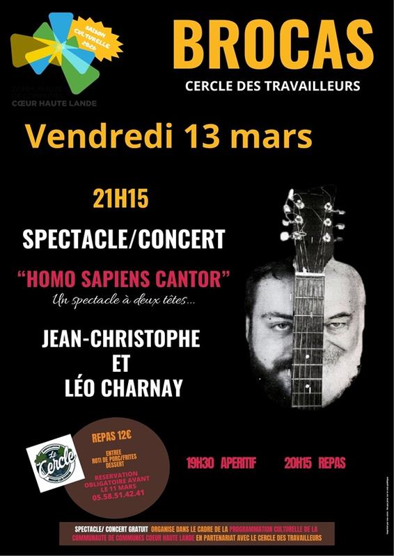 Concert Homo Sapiens Cantor