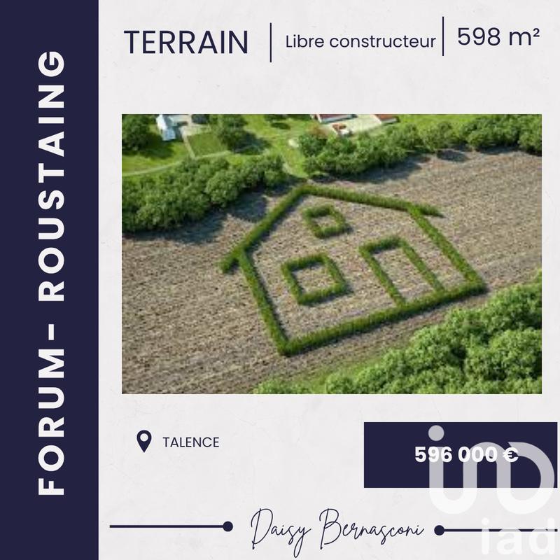 Terrain - 598 m²