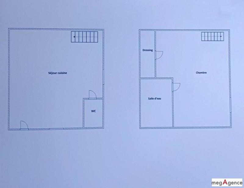 Maison ancienne - 58 m² - 2 pièces