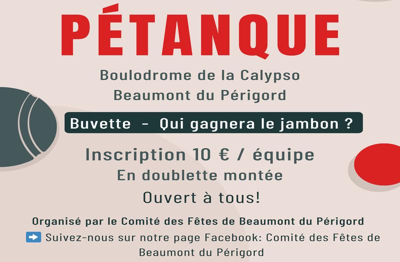 Concours de pétanque